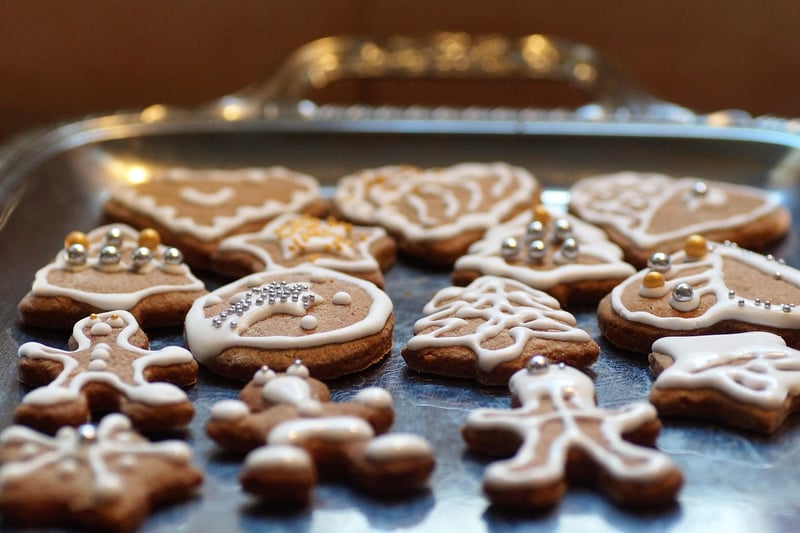 Cookies on a plate